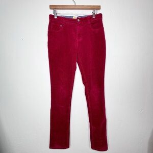 Boden Girls Dark Red Corduroy Pants Size 14yrs EUC